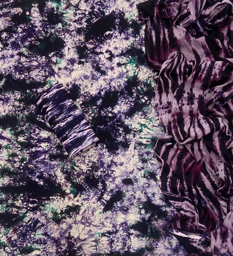 Matching Premium Tie Dye Suit set - Yanchi