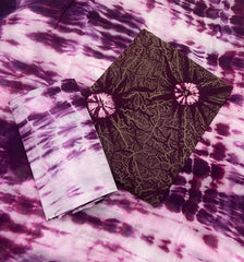 Matching Premium Tie Dye Suit(Purple) - Yanchi