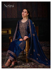Netra Winter Velvet Suit Set - Yanchi
