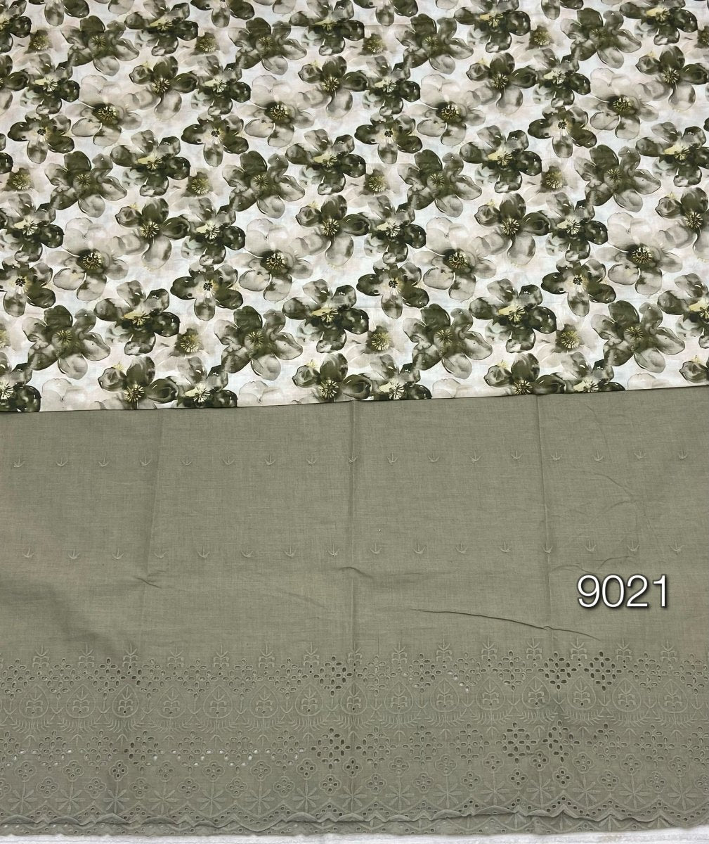 Noorani Cambric Top & Chikankari Pant - Yanchi