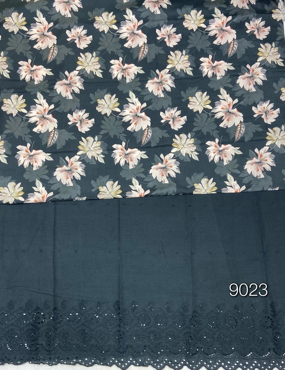 Noorani Cambric Top & Chikankari Pant - Yanchi