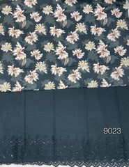 Noorani Cambric Top & Chikankari Pant - Yanchi