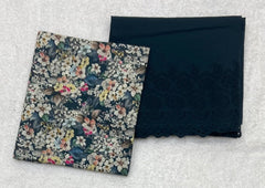 Noorani Cambric Top & Chikankari Pant - Yanchi
