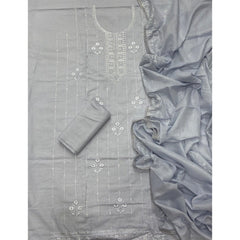 Premium Chikankari Pure Cotton Suit Set - Yanchi