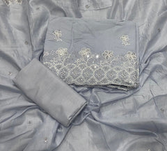 Premium Chikankari Pure Cotton Suit Set - Yanchi