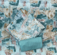 Premium Chikankari Pure Cotton Suit Set - Yanchi
