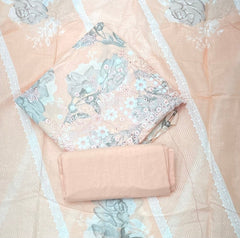 Premium Chikankari Pure Cotton Suit Set - Yanchi