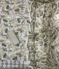 Premium Chikankari Pure Cotton Suit Set - Yanchi