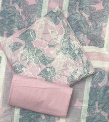 Premium Chikankari Pure Cotton Suit Set - Yanchi