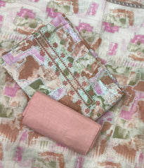 Premium Chikankari Pure Cotton Suit Set - Yanchi