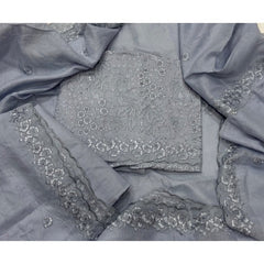 Premium Chikankari Pure Cotton Suit Set - Yanchi