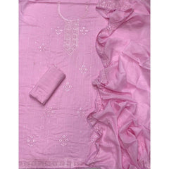 Premium Chikankari Pure Cotton Suit Set - Yanchi