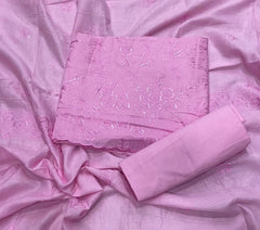 Premium Chikankari Pure Cotton Suit Set - Yanchi