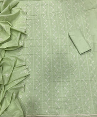 Premium Chikankari Pure Cotton Suit Set - Yanchi