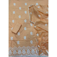 Premium Chikankari Pure Cotton Suit Set - Yanchi