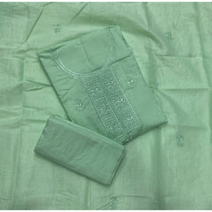 Premium Chikankari Pure Cotton Suit Set - Yanchi