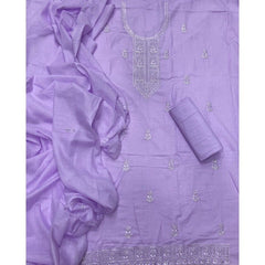 Premium Chikankari Pure Cotton Suit Set - Yanchi