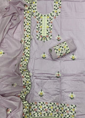Premium Chikankari Pure Cotton Suit Set - Yanchi