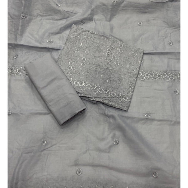 Premium Chikankari Pure Cotton Suit Set - Yanchi