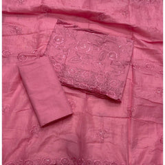 Premium Chikankari Pure Cotton Suit Set - Yanchi