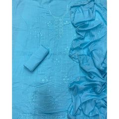 Premium Chikankari Pure Cotton Suit Set - Yanchi