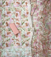 Premium Chikankari Pure Cotton Suit Set - Yanchi