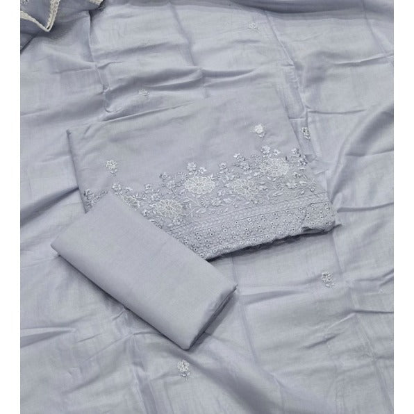 Premium Chikankari Pure Cotton Suit Set - Yanchi