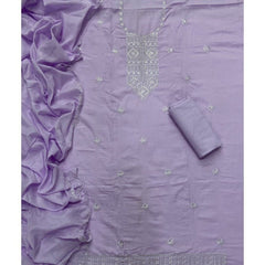 Premium Chikankari Pure Cotton Suit Set - Yanchi