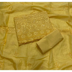 Premium Chikankari Pure Cotton Suit Set - Yanchi