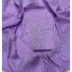 Premium Chikankari Pure Cotton Suit Set - Yanchi