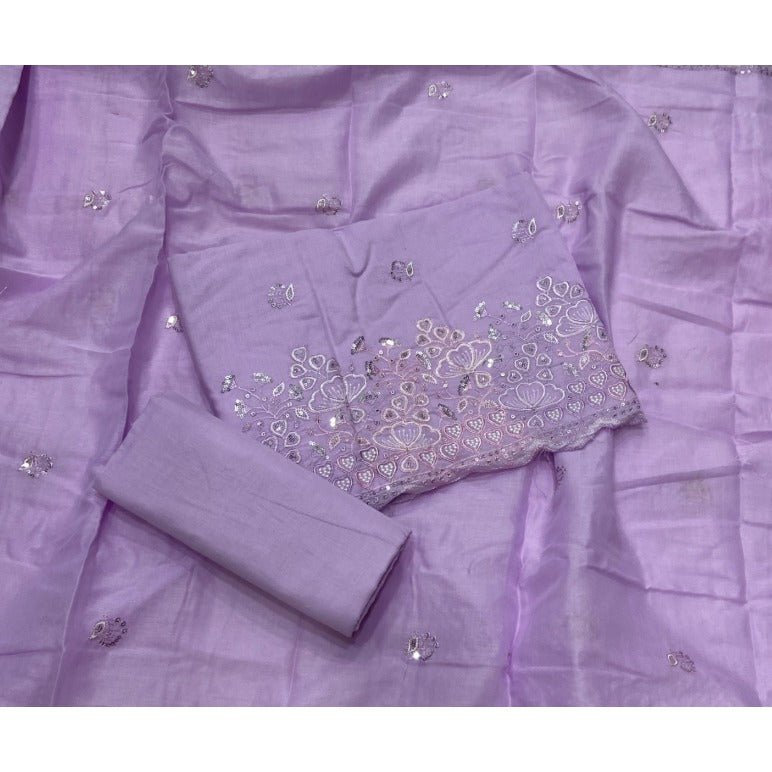 Premium Chikankari Pure Cotton Suit Set - Yanchi