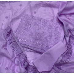 Premium Chikankari Pure Cotton Suit Set - Yanchi