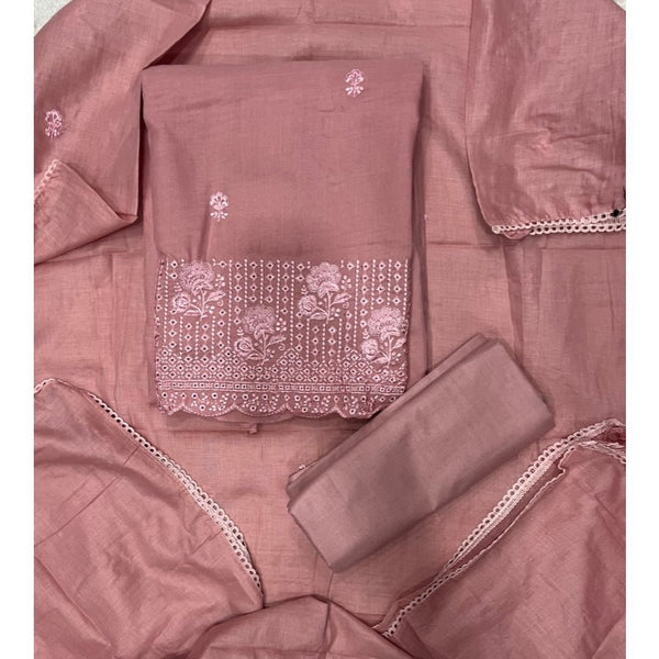 Premium Chikankari Pure Cotton Suit Set - Yanchi