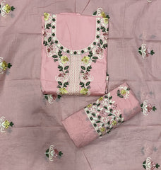 Premium Chikankari Pure Cotton Suit Set - Yanchi