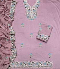 Premium Chikankari Pure Cotton Suit Set - Yanchi
