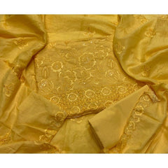 Premium Chikankari Pure Cotton Suit Set - Yanchi