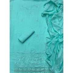 Premium Chikankari Pure Cotton Suit Set - Yanchi