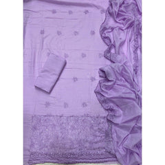 Premium Chikankari Pure Cotton Suit Set - Yanchi