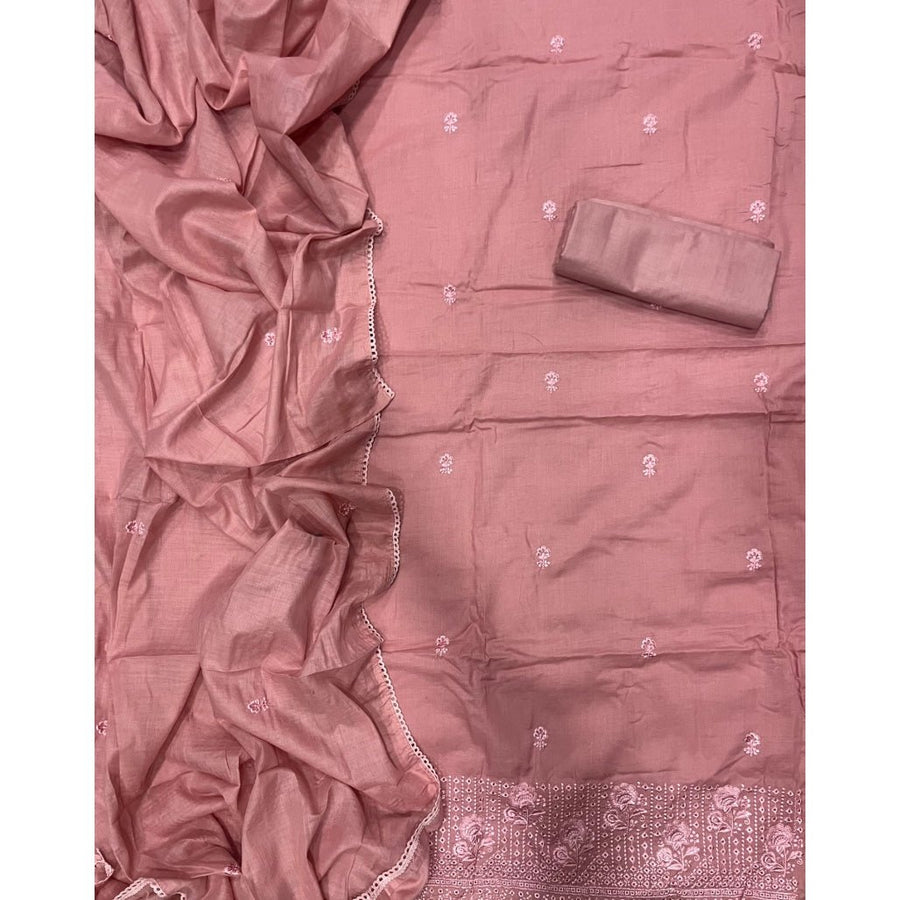 Premium Chikankari Pure Cotton Suit Set - Yanchi