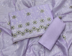 Premium Chikankari Pure Cotton Suit Set - Yanchi