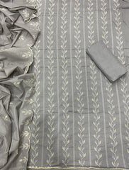 Premium Chikankari Pure Cotton Suit Set - Yanchi