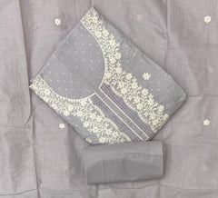 Premium Chikankari Pure Cotton Suit Set - Yanchi