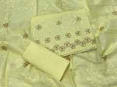Premium Chikankari Pure Cotton Suit Set - Yanchi