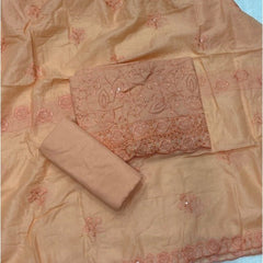 Premium Chikankari Pure Cotton Suit Set - Yanchi