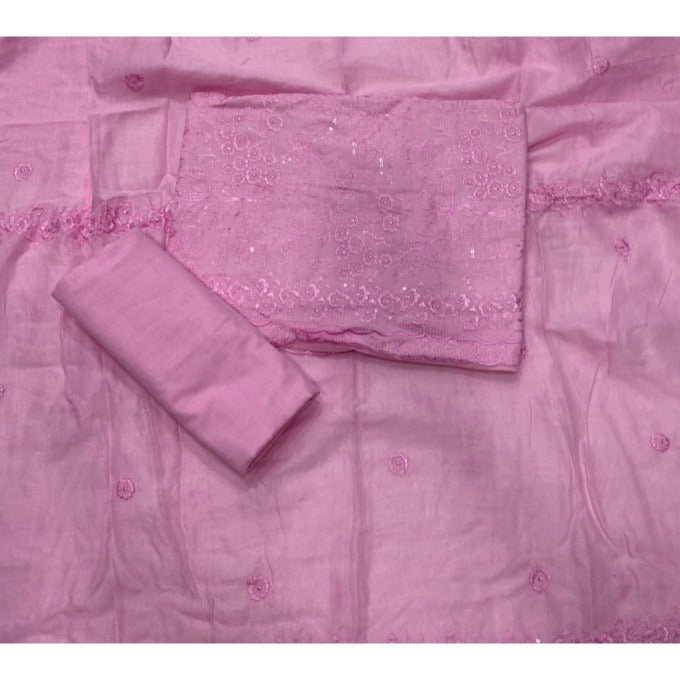 Premium Chikankari Pure Cotton Suit Set - Yanchi