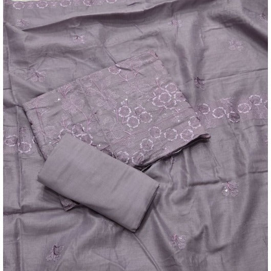 Premium Chikankari Pure Cotton Suit Set - Yanchi