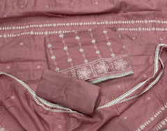 Premium Chikankari Pure Cotton Suit Set - Yanchi