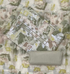 Premium Chikankari Pure Cotton Suit Set - Yanchi