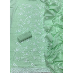 Premium Chikankari Pure Cotton Suit Set - Yanchi