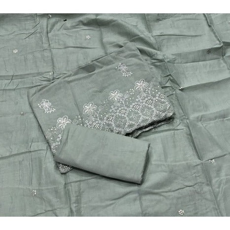 Premium Chikankari Pure Cotton Suit Set - Yanchi